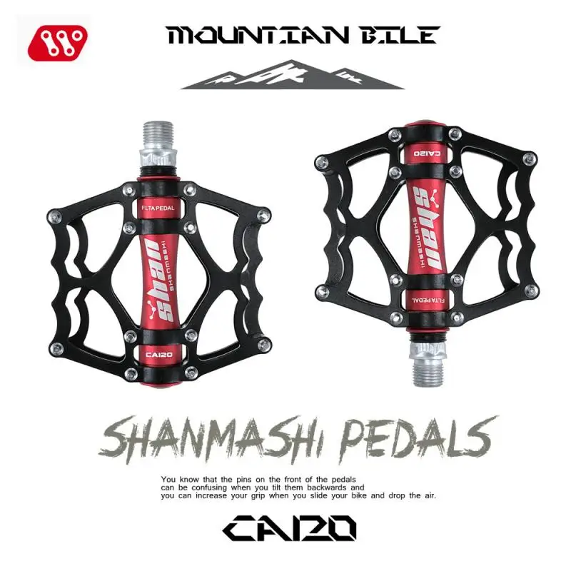 

2 предмета 2021 Новый SHANMASHI CA120 педали для горного Нескользящие велосипедные педали Алюминий сплава велосипед педали для велосипедов MTB дорожн...