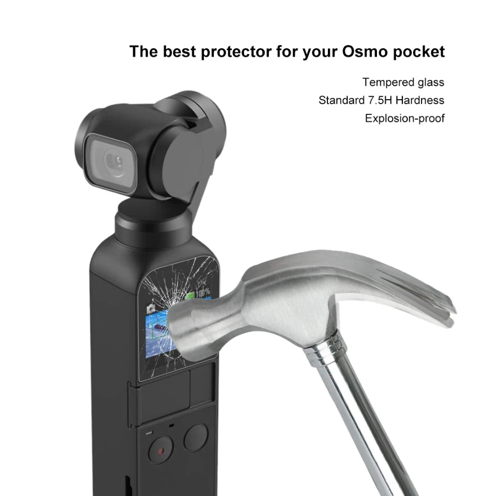 Карманный Протектор экрана PULUZ для DJI Osmo аксессуары Защитная пленка объектива