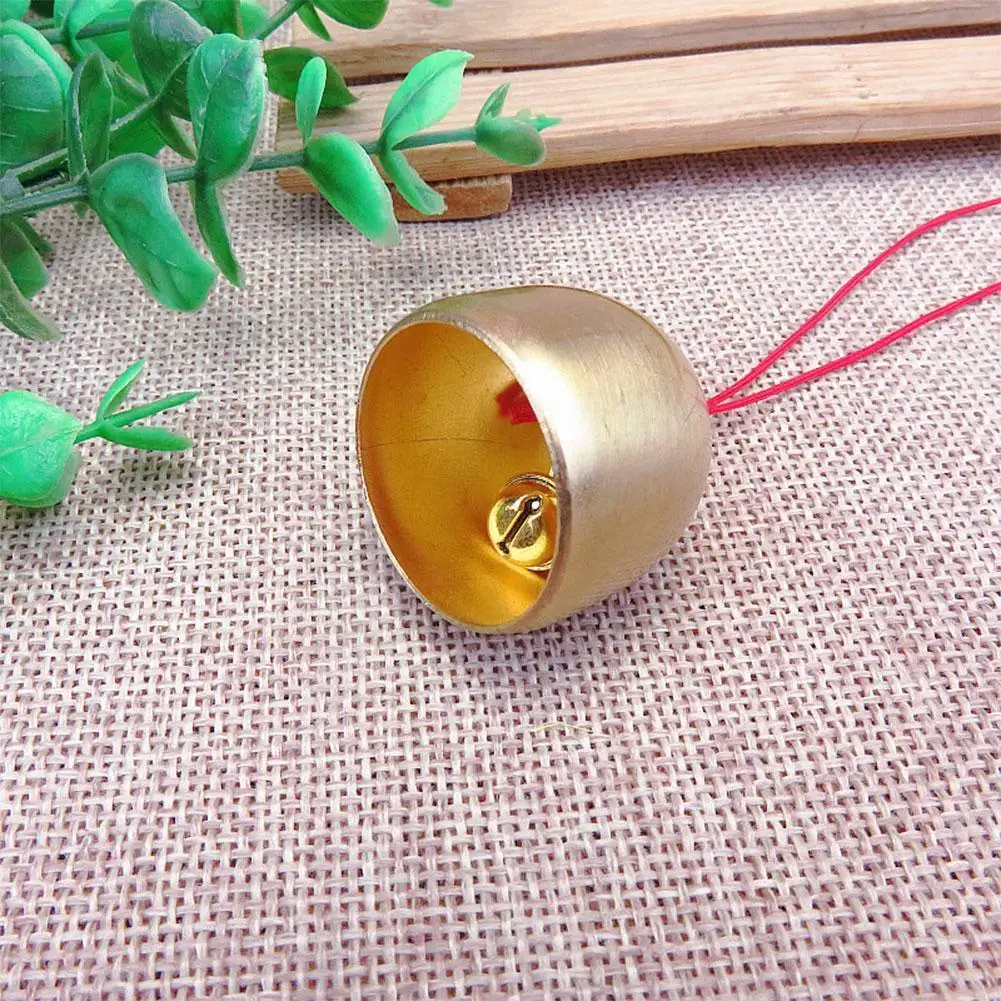 Рождественское украшение металлический колокольчик маленький подвеска на