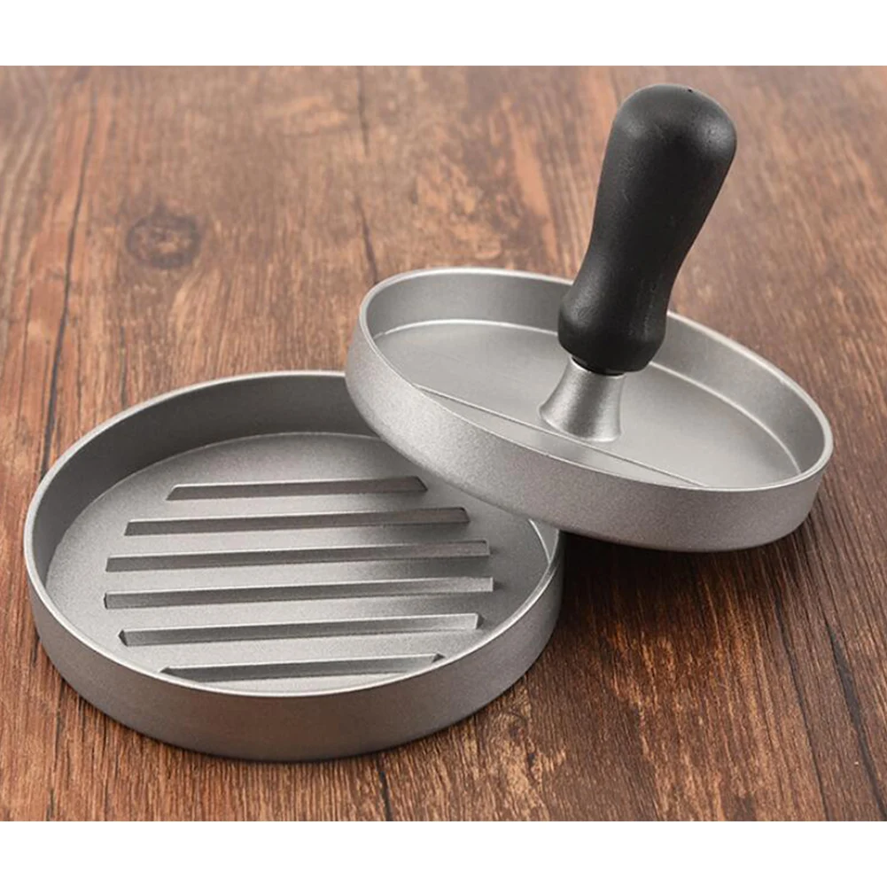 1 комплект Круглый высококачественный пресс для гамбургеров мяса говядины гриль