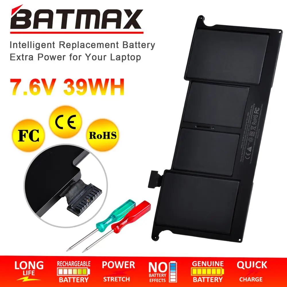 7 3 В 39Wh A1495 A1406 Аккумулятор для ноутбука MacBook Air 11 ''A1465 A1370 (Mid 2011 2012 2013 ранняя