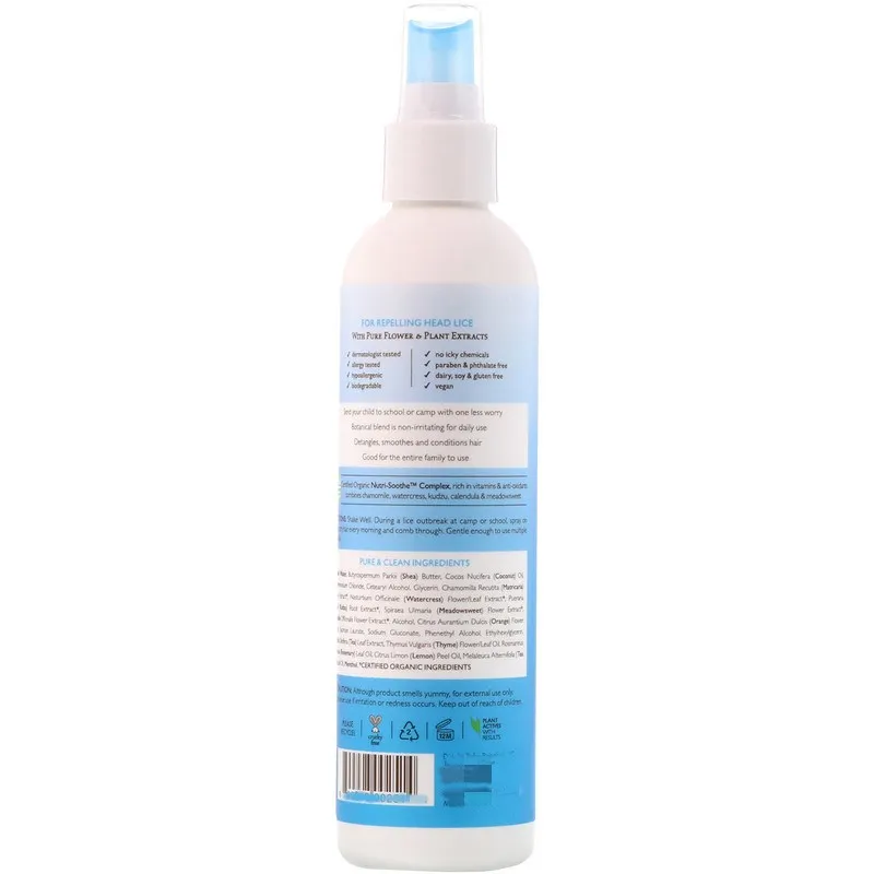 

Anti-Lice Hair care Sprays, 8 fl oz (237 ml)
