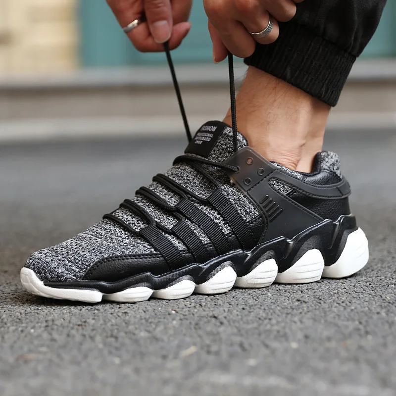 Новинка 2018 мужская повседневная обувь для улицы взрослых мужчин высокое