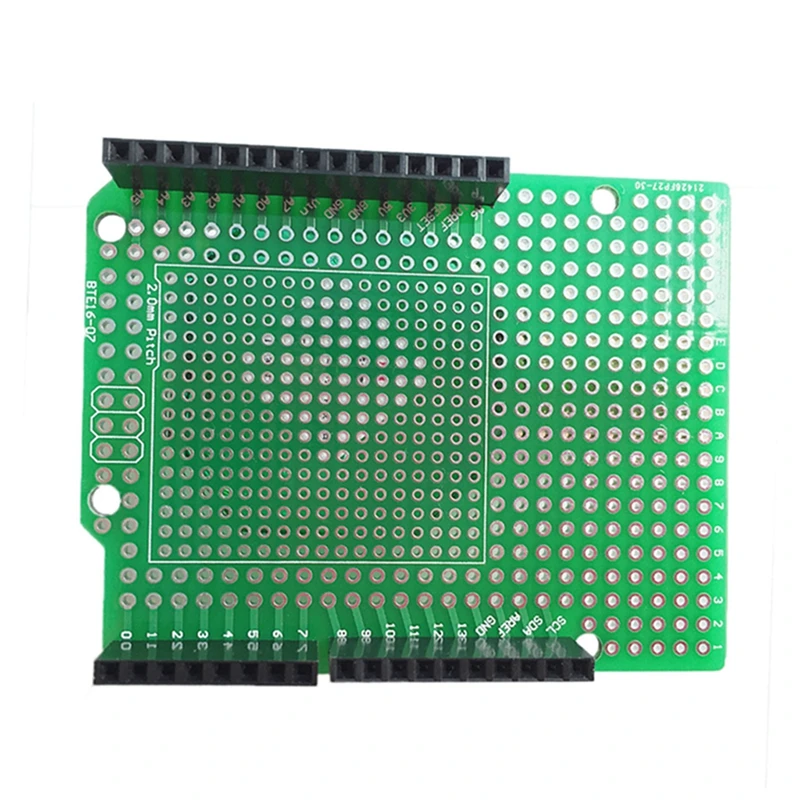 

Prototype PCB for R3 Shield Board DIY, Combo 2mm + 2.54mm Pitch W3JB