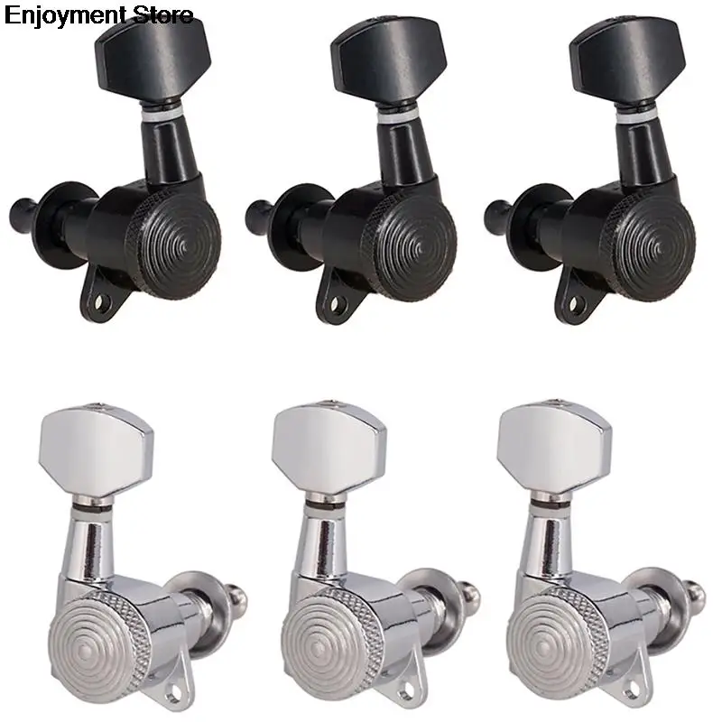 

Guitar String Right Left Guitar Tuning Pegs Locking Tuners Keys Machine Heads for Acoustic Guitars Parts & Accessories