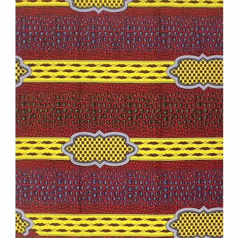 

Newest arrival African wax prints pretty pattern Fashion style tissus wax fabric 6 Yards/piece 100% cotton Ankara fabrics!y51