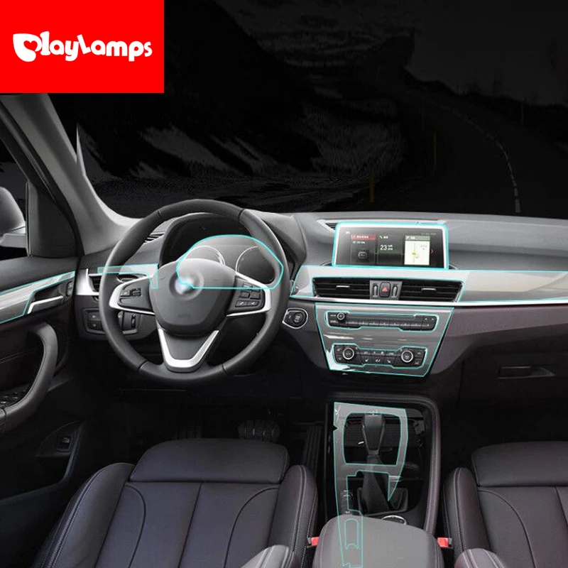 

Автомобильная наклейка для BMW X1, прозрачная наклейка на телефон для BMW X1, F48, 2016, 2019, аксессуары для интерьера
