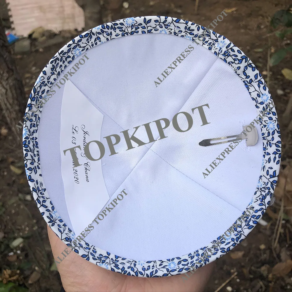 Светильник серый тяжелые льняные kippahs для свадьбы