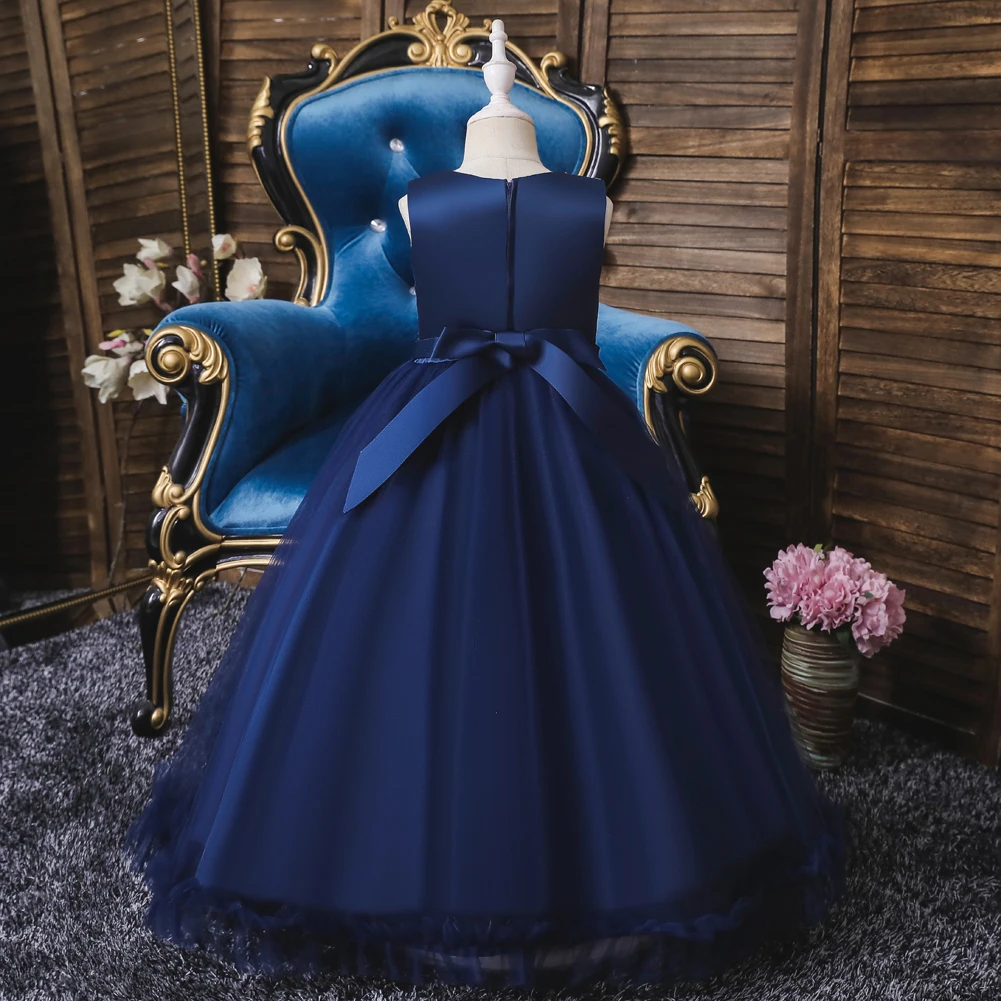 

Girl Baby Dress Birthday Party Princess Tutu Wedding Children's Costume Beautiful Cloth Summer Spring Super Quality True Beauty