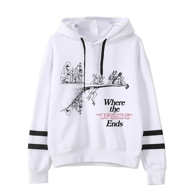 model 18 Stranger Things Hoodie Woman Hooded Hoodies Kpop Sweatshirts Kawaii Korean Oversized Harajuku Hip Hop Hoodie Sweatshirt Men - Цвет: model 18
