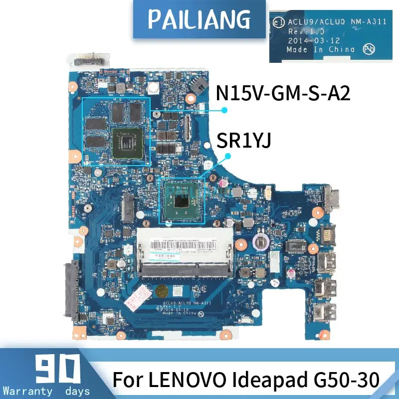 Оригинальная материнская плата для LENOVO системная ноутбука SR1YJ N2840