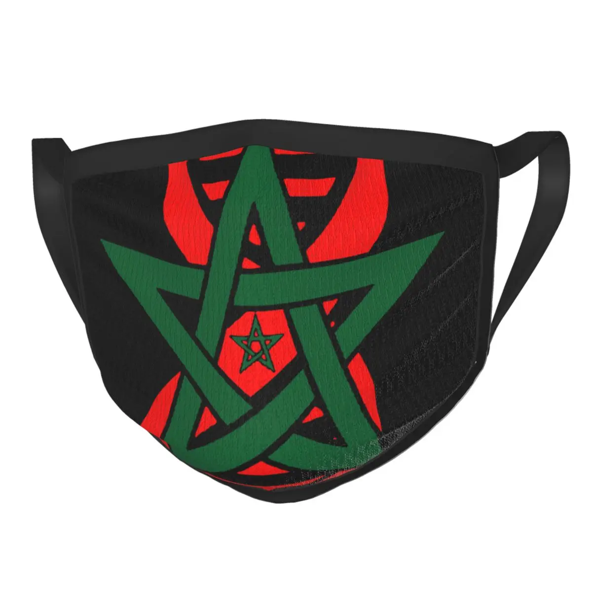 

Moroccan Flag Its In My DNA Morocco Reusable Mouth Face Mask Anti Haze Dustproof Mask Protection Cover Respirator Mouth Muffle