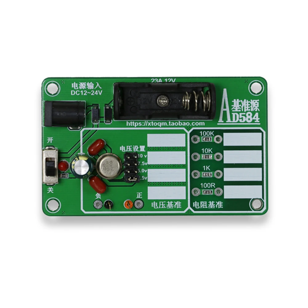 

AD584JH 4-Channel 2.5V 7.5V 5V 10V High Precision Voltage Reference Module For Calibration of Multimeters 6 X 9cm