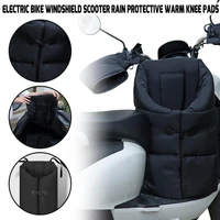 motorcycle windshield quilt handlebar gloves windproof winter electric bike warm lap warmer scooter leg lap cover knee blanket
