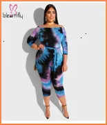 Plus Size 5xl Women Two Piece Set Top And Pants Tracksuit Sweatsuit Outfits Vintage Leopard Patchwork Casual Sets Autumn Winter