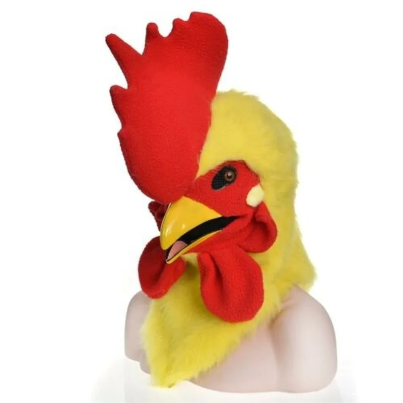 Может двигаться рот костюм талисмана-петуха Fursuit Косплей нарядное платье парад