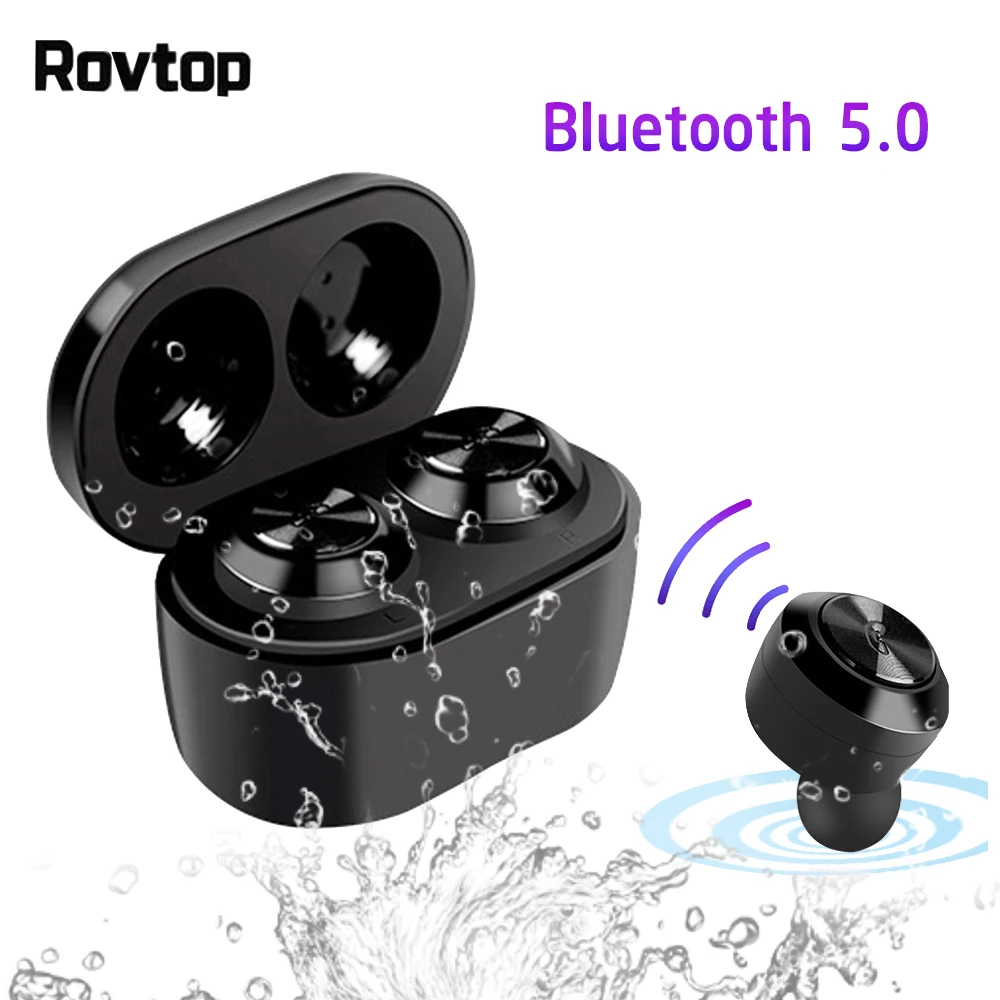 Беспроводные Bluetooth гарнитуры 5 0 TWS наушники с шумоподавлением и микрофоном для