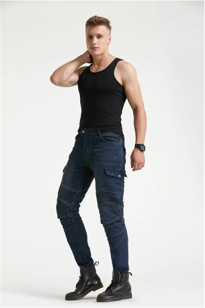 Мотоциклетные джинсы мотоциклетные защитные штаны для мужчин гоночные