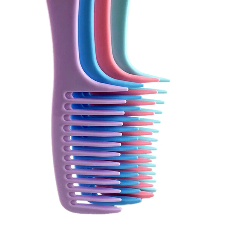 23.8cm Wide Teeth Comb For Hairstyling Detangle Big Hair Ideal Long Smooth Hairdressing Plastic Salon Anti-Static | Красота и