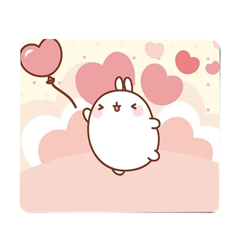 fhnblj for girls kawaii molang customized mousepads computer laptop anime mouse mat free shipping large mouse pad keyboards mat free global shipping