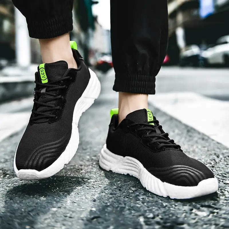 

Cushioning Jogging Running Shoes for Men Fitness Gym Sneakers Young Man Trainers Walking Travel Shoes Male Spring Footwear 2021