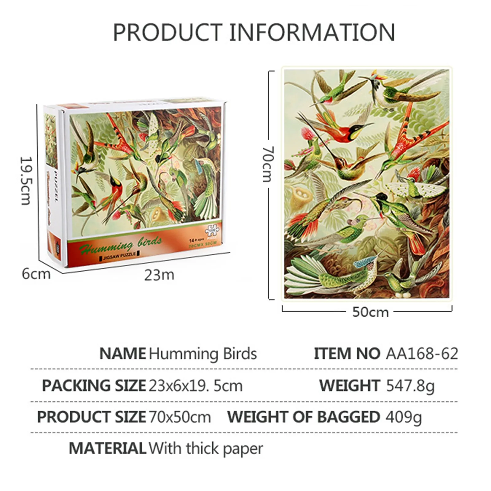 

Adults Puzzles 1000 Piece Large Puzzle Game Interesting Toys Personalized Gift Environmental Assemble Toy Educational Games