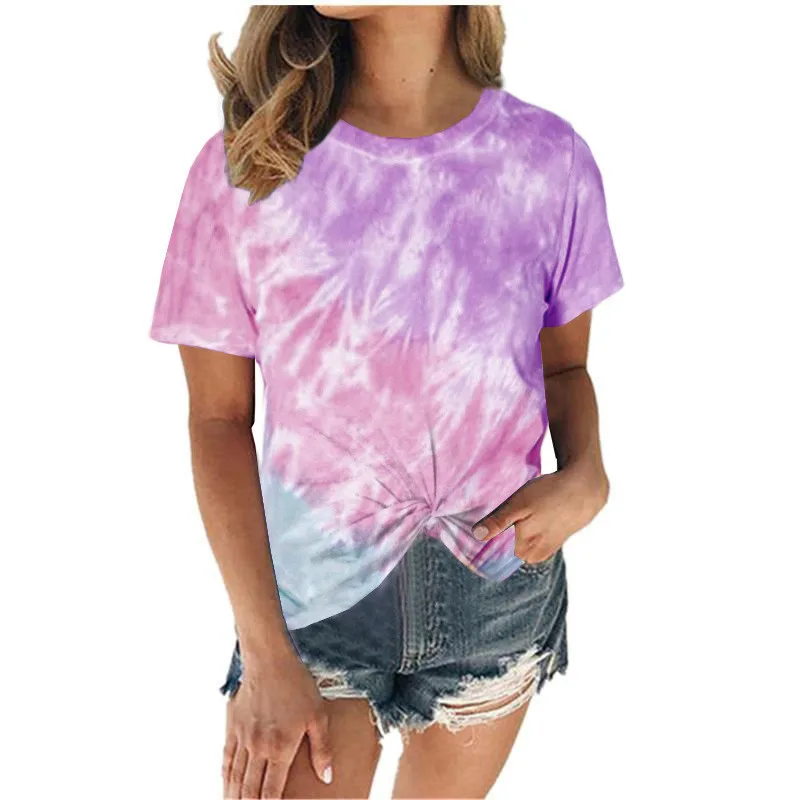 

S-5XL Plus Size Female T shirt 2020 New Summer irregular Ladies Shirts Loose Casual Short Sleeve O-Neck Print Women T shirt Tops