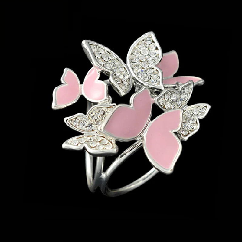 Корейская мода дикая бабочка трициклический шарф Пряжка Брошь 2020 Женский