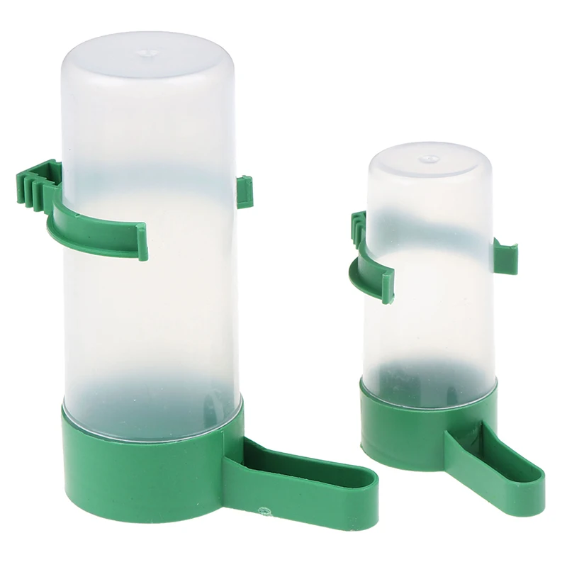 Питатель для воды с птицей зажимом питья домашних животных принадлежности птиц