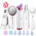 Устройство для удаления черных точек с радиочастотной идентификацией, скребок для кожи, инфракрасный массажер для похудения и тела, гальваническая чистка лица