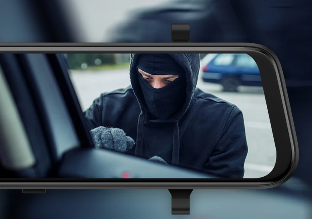 OLESED T95 10 ips сенсорный экран поток зеркало заднего вида автомобиля Dvr зеркало тире камера Dash Cam двойная камера для автомобиля Full Hd привод рекордер