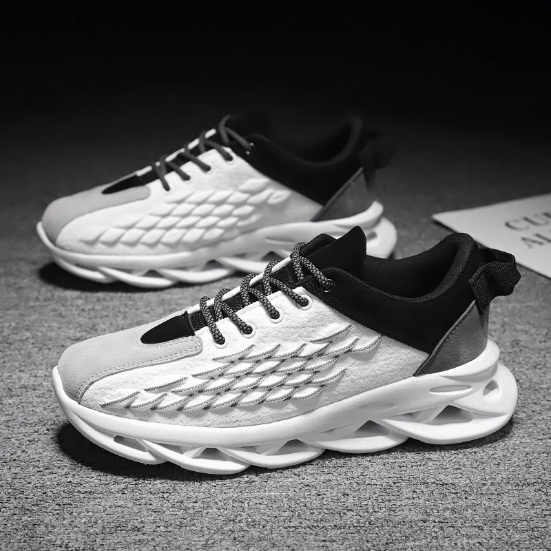 Лидер продаж Новинка 2020 года Модная мужская обувь Дышащие кроссовки на толстой