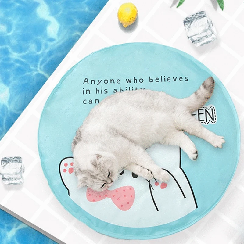 

Pet Cold Gel Cat Mat New Summer Cooling Dog Kennel Heat Dissipation Comfortable Cat Bed Suitable for Small Puppy Nest Cat House