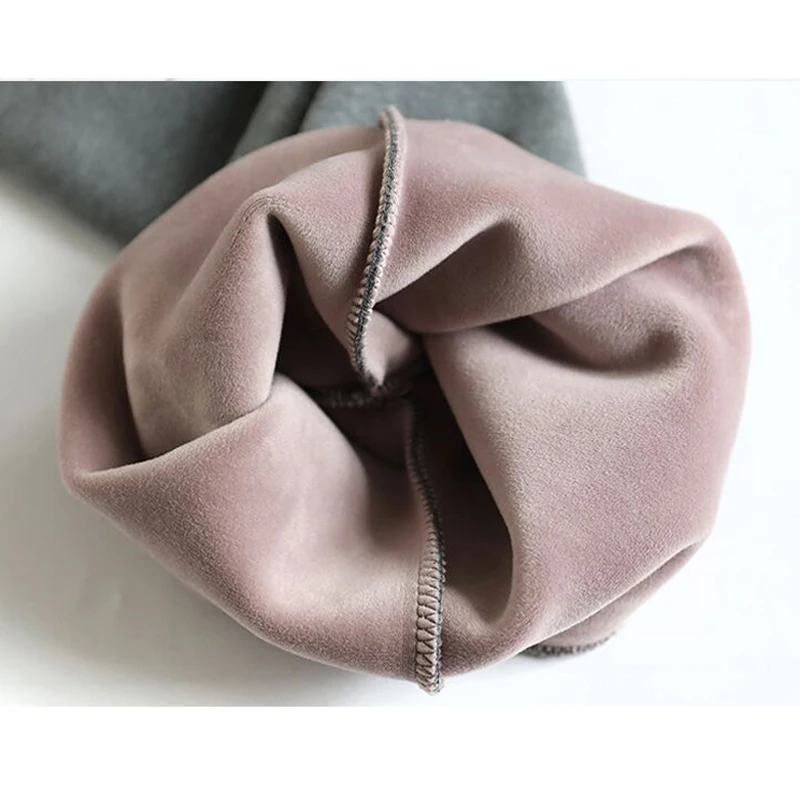 

Thick Warm Elastic Waist Sport Pants Baby Boys Girl Plus Velvet Long Trousers High Quality Winter Toddler Trousers LZ622