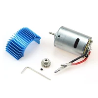 540 brushed motor with heat sink for wltoys 12428 12423 12427 112 rc car upgrade parts accessories