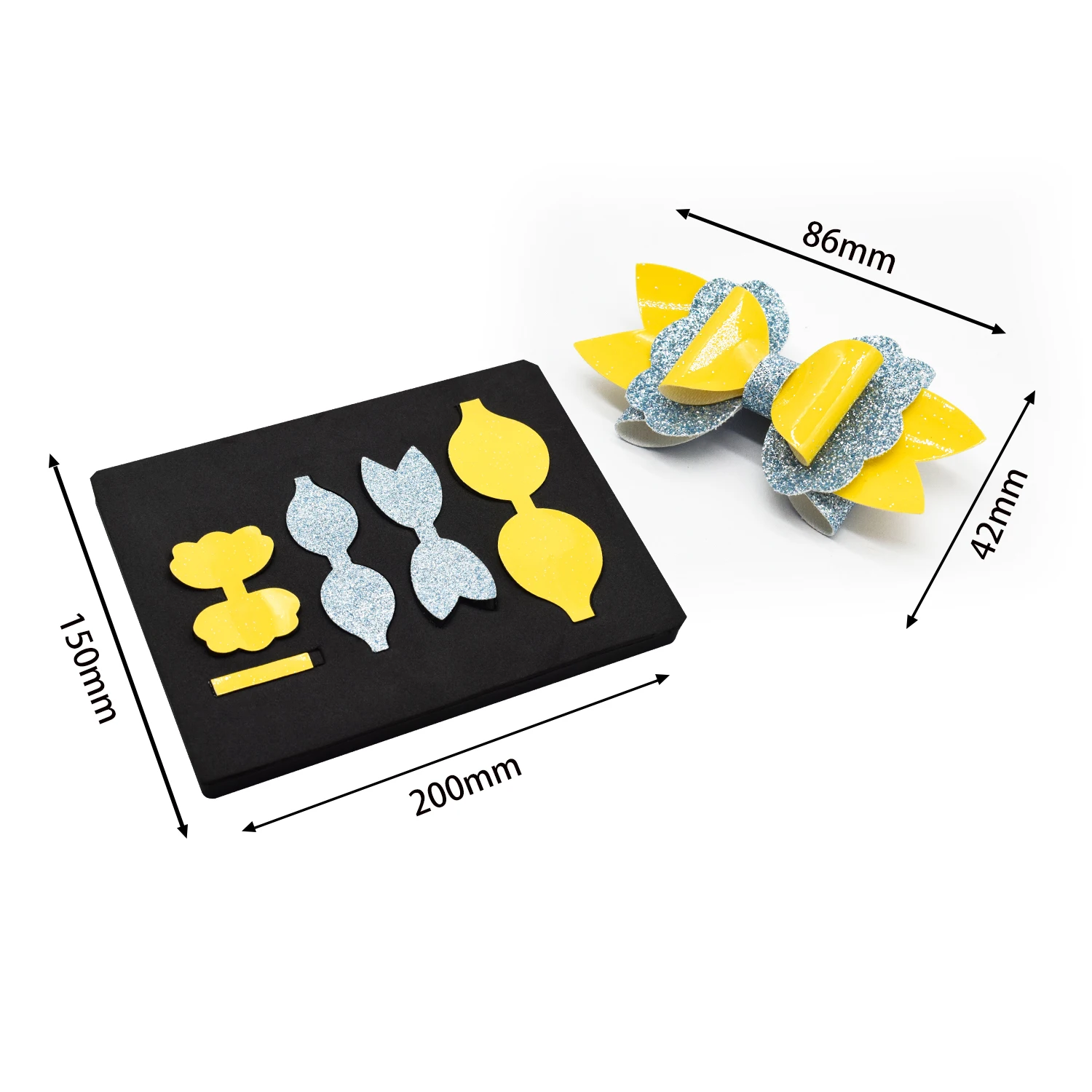 Изысканная форма в форме единорога Новинка Упаковка деревянная для скрапбукинга