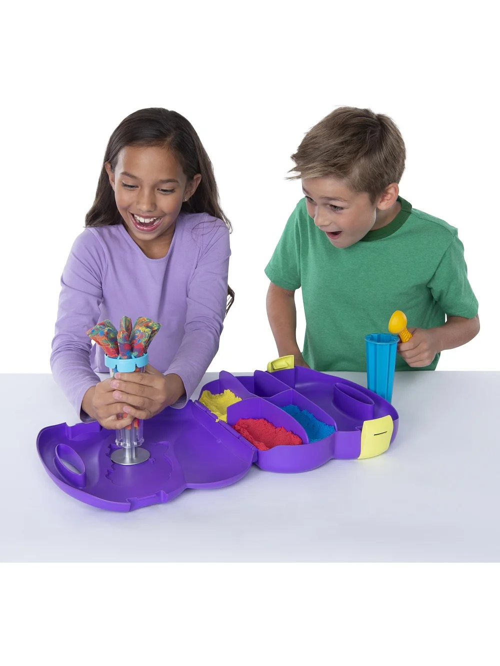 Набор для лепки Kinetic Sand Кинетический песок 6055859 | Игрушки и хобби