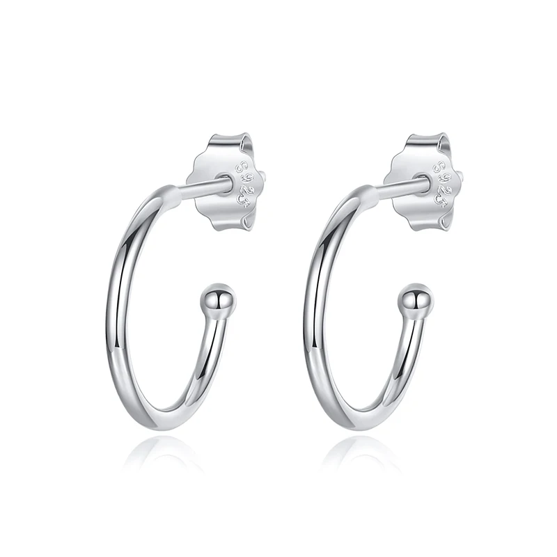 TONGZHE Evil Eye Star Moon Tassel Hoop Earrings 925 Sterling Silver Fashion Jewelry Womens Accessories Gold 2020 | Украшения и