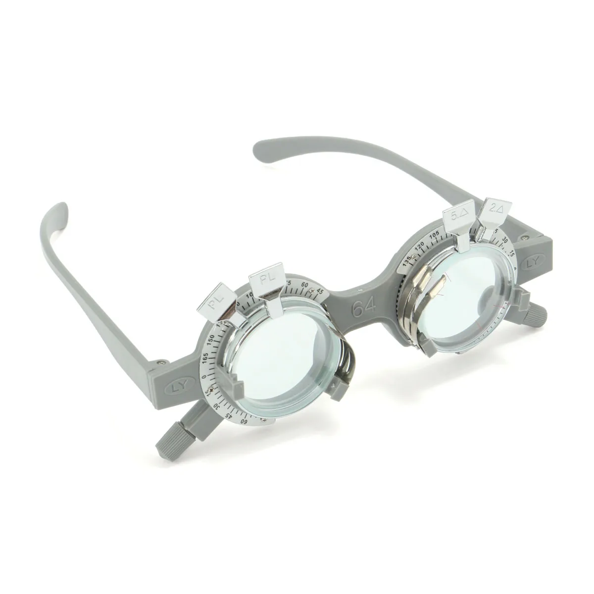 266pcs optometry test optical trial lens set metal rim aluminium case optometria tool adjustable eye testing trial frame glasses free global shipping