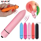 Мини-вибратор-пуля, фаллоимитатор, вагинальный массаж, эротический интимные игрушки для женщин G-Spot, вибрирующее яйцо, Стимулятор клитора, Женский мастурбатор