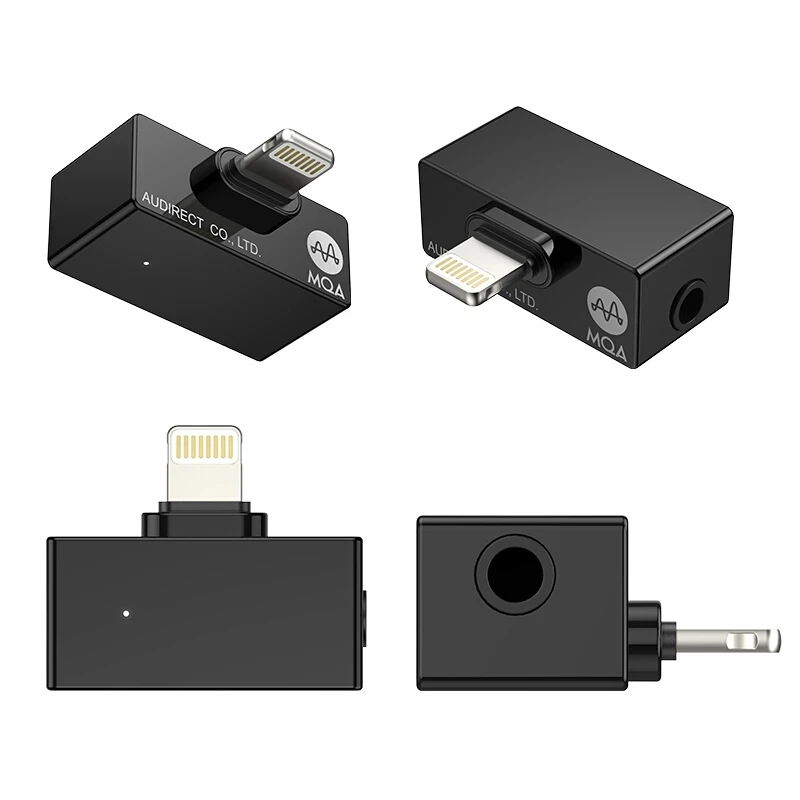 Портативный усилитель Hilidac Audirect Atom2 MQA HiFi USB DAC/AMP ES9281AC DSD512 32 бит/768 кГц Type C/ Lightning Atom