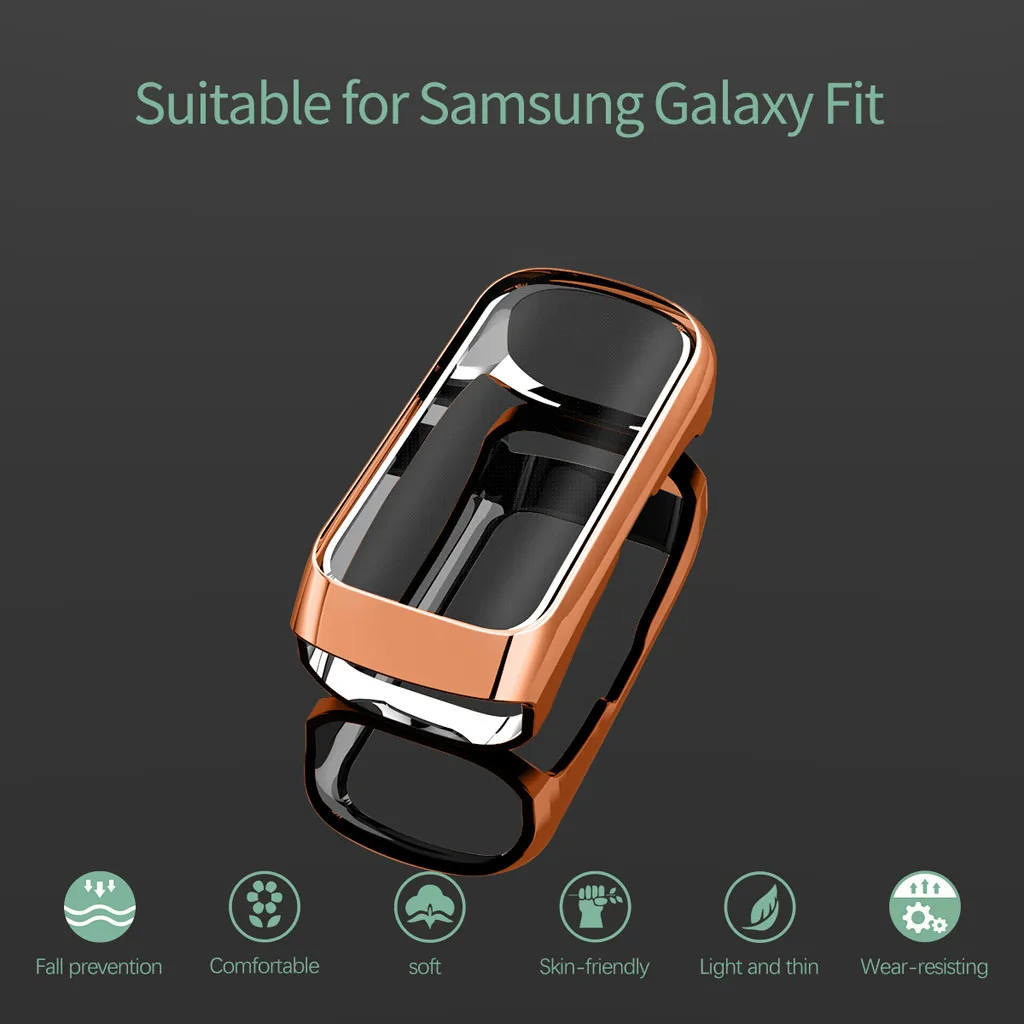 Защитный чехол для samsung Galaxy Fit SM-R370, Смарт-часы, ультра-тонкий мягкий ТПУ чехол, сменная пленка, защитная оболочка, 19Aug