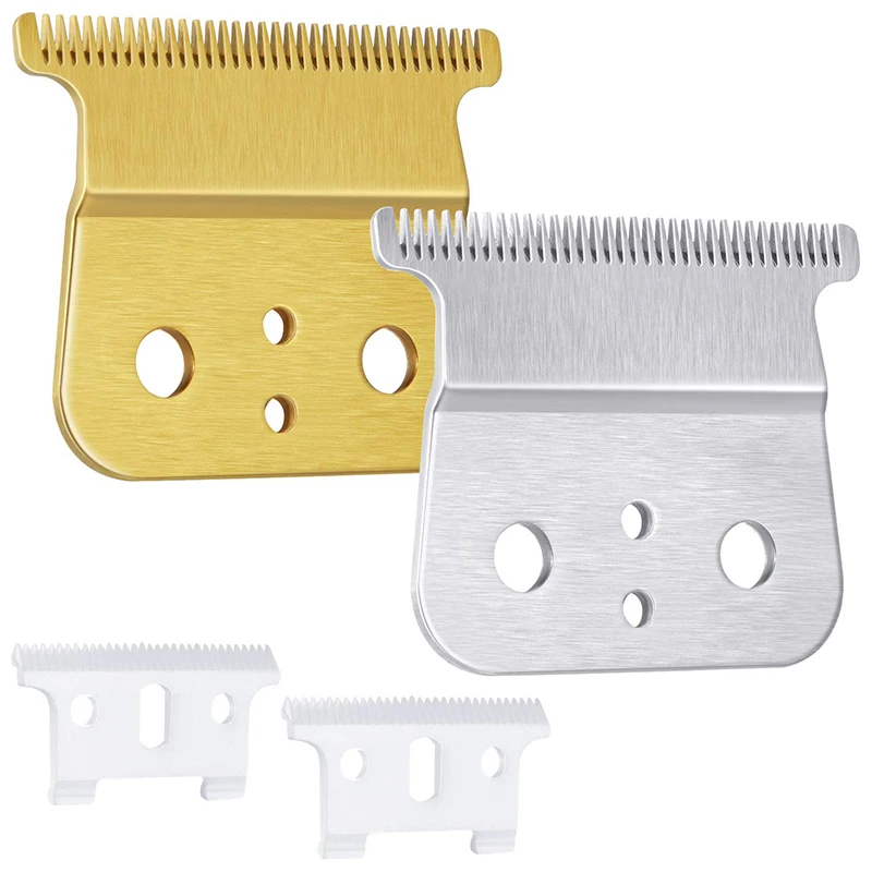 

2 Pair Replacement T-Blade Hair Trimmer Replacement T Beard Trimmer Replacement T Blade Hair Clipper Set