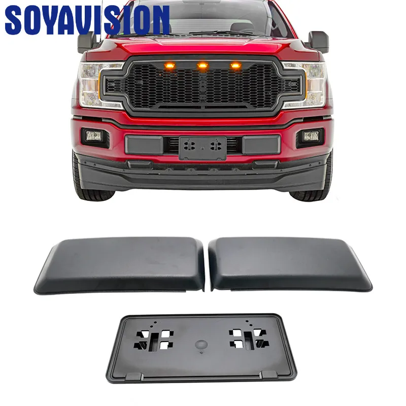 Для Ford F 150 наполнитель для пассажирского переднего бампера крышка 2018 2019