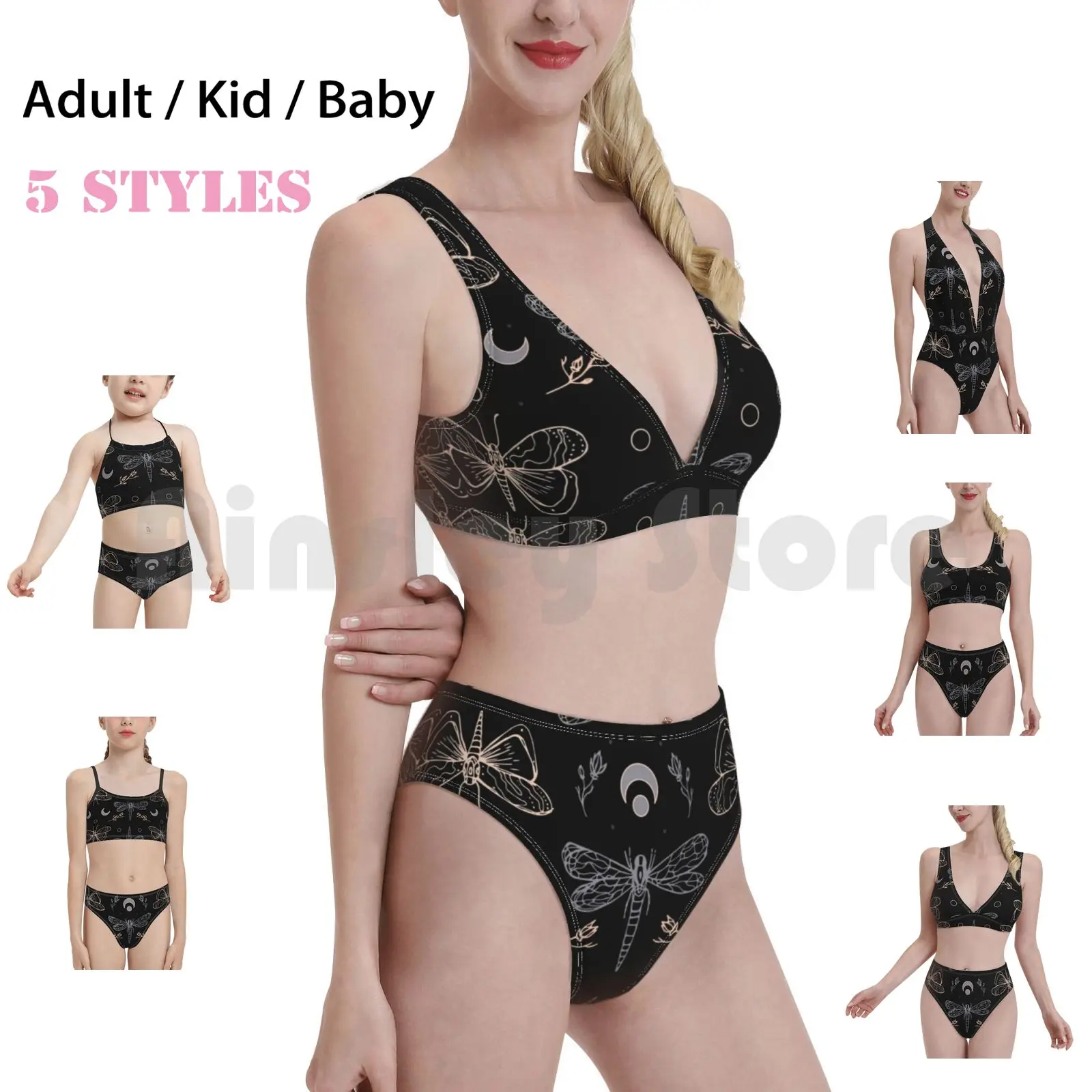 

Goth Swimsuit Bikini Padded High Waist Bug Bug Reusable Bug For Mouth Bug Dust Bug Health Bug Dust Mouth Reusable