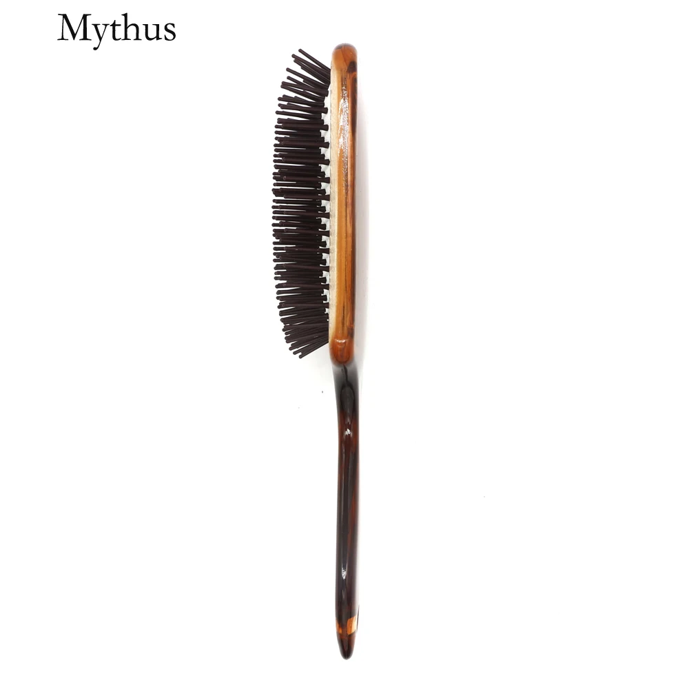 Ручная работа янтарная воздушная подушка щетка для укладки волос расчесывания