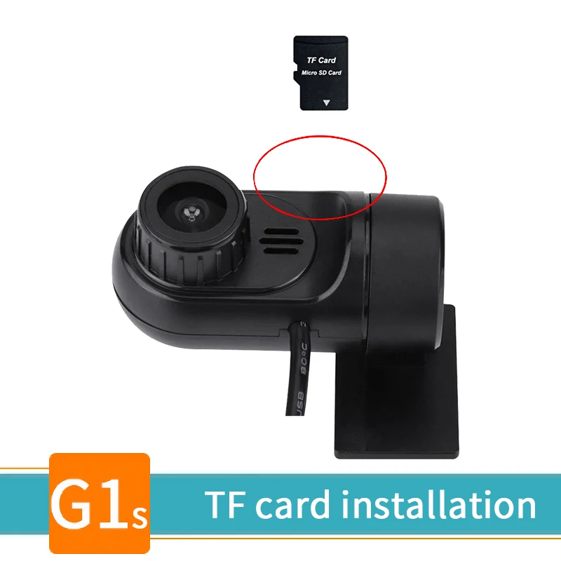 Мини видеорегистратор скрытого типа устанавливаемый автомобильный вращающийся