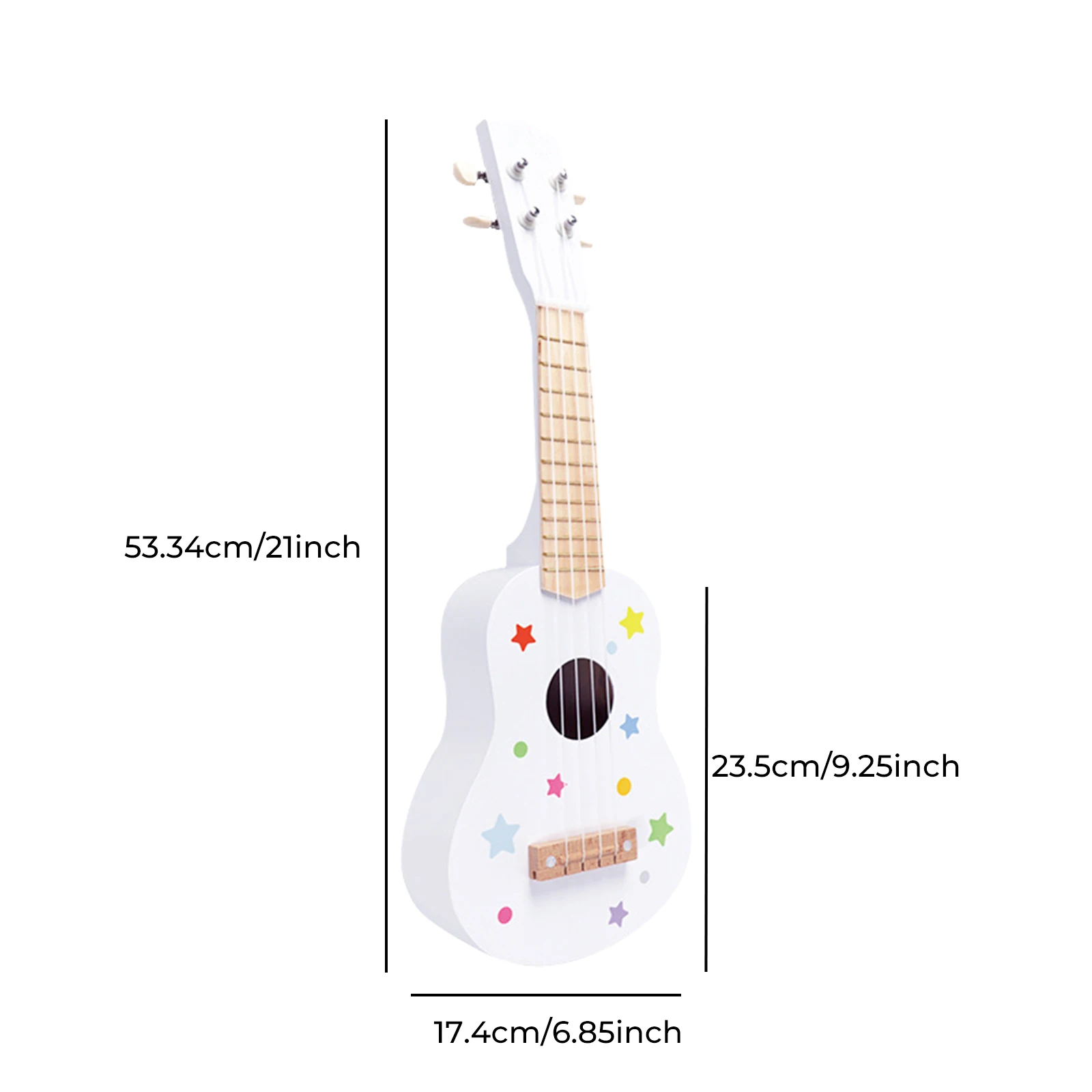 

Fun Kids Guitar Toys Exquisite Tiny Musical Instrument Toy Simulation Children Ukulele Guitar Toys Adjustable Educational Toy