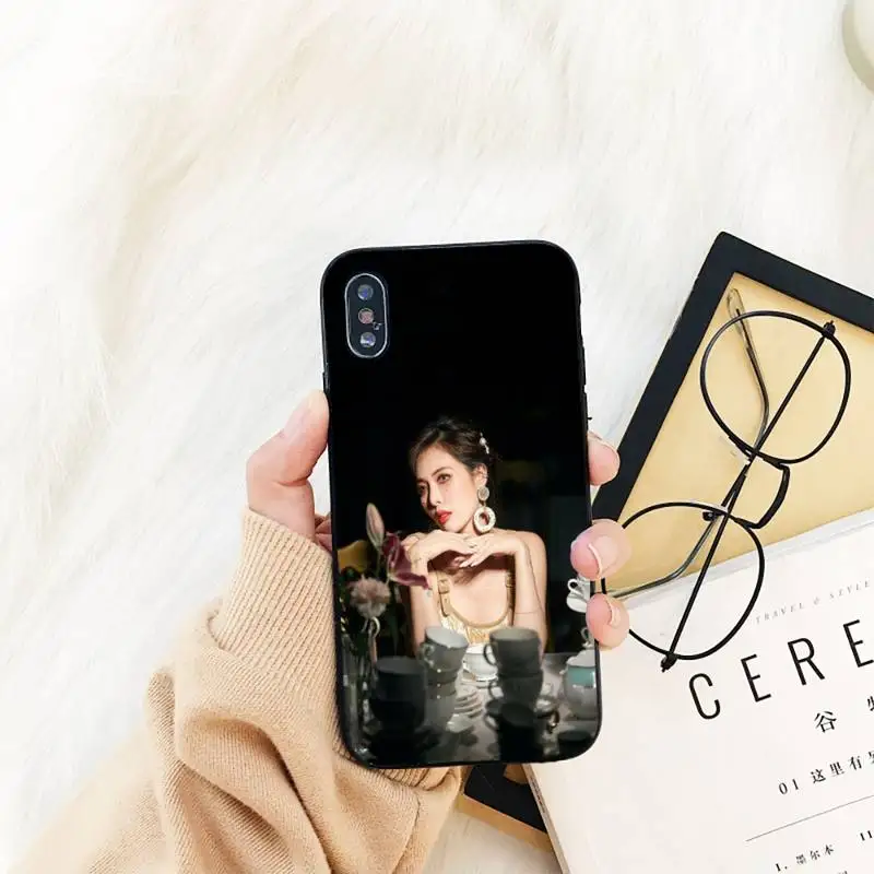 

YNDFCNB Kim HyunA Phone Case For iPhone 11 8 7 6 6S Plus X XS MAX 5 5S se 2020 11 12pro max iphone xr case