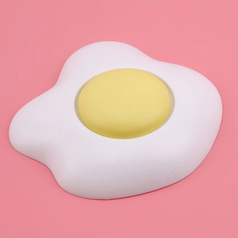 

2022 Creative Wall Thickening Mute Cute Pouch Egg Shape Plastic Handle Door Lock After The Protection Pad Wall Stickers 1PC